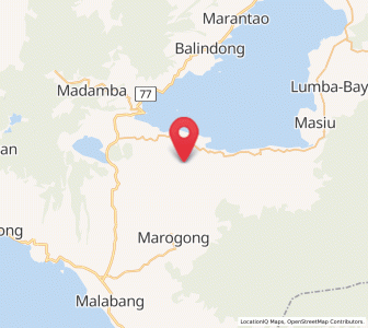 Map of Tubaran, Autonomous Region in Muslim Mindanao