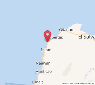 Map of Tubigan, Northern Mindanao