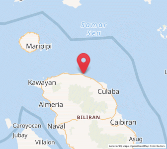 Map of Tucdao, Eastern Visayas