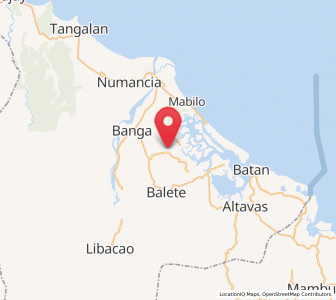 Map of Tugas, Western Visayas
