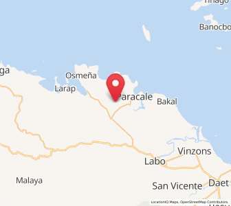 Map of Tugos, Bicol