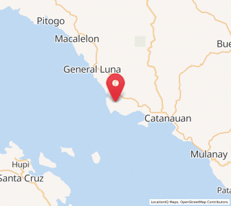 Map of Tuhian, Calabarzon