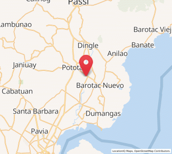 Map of Tumcon Ilawod, Western Visayas