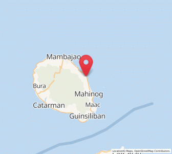 Map of Tupsan, Northern Mindanao