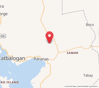 Map of Tutubigan, Eastern Visayas