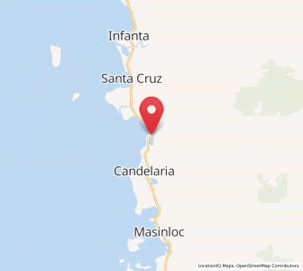 Map of Uacon, Central Luzon