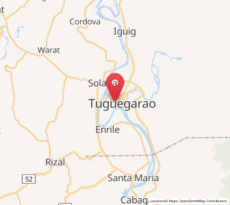 Map of Ugac Sur, Cagayan Valley