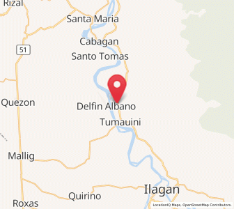 Map of Ugad, Cagayan Valley
