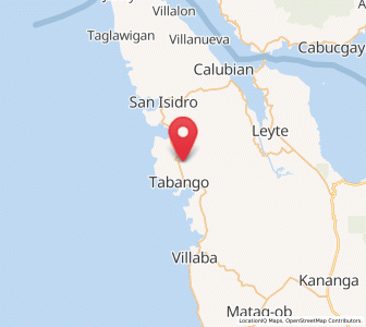 Map of Umaganhan, Eastern Visayas