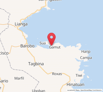 Map of Unidad, Caraga