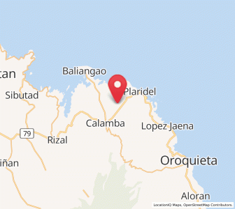 Map of Unidos, Northern Mindanao