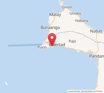 Map of Union, Western Visayas