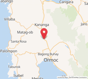 Map of Valencia, Eastern Visayas