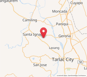 Map of Vargas, Central Luzon