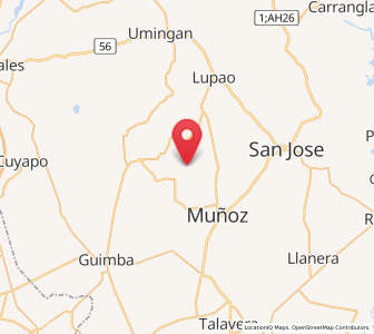 Map of Villa Isla, Central Luzon