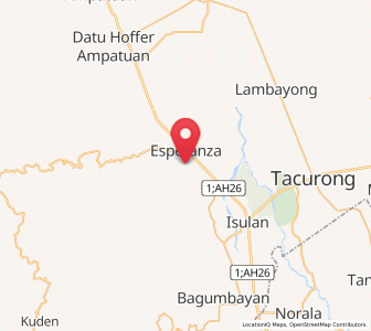 Map of Villamor, Soccsksargen