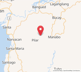Map of Villaviciosa, Cordillera