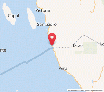 Map of Viriato, Eastern Visayas