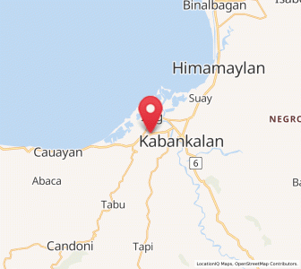 Map of Vista Alegre, Western Visayas