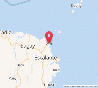 Map of Vito, Western Visayas