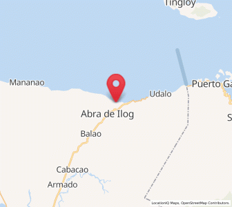 Map of Wawa, Mimaropa