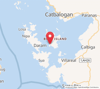 Map of Zumarraga, Eastern Visayas
