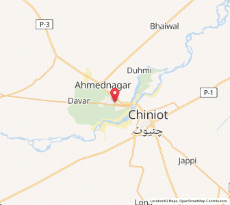 Map of Chenab Nagar, Punjab