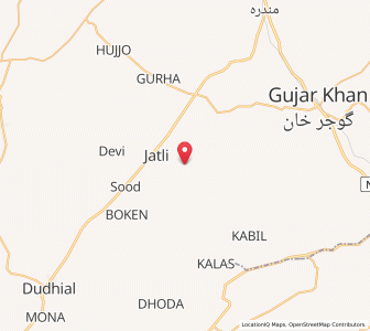 Map of Daultala, Punjab