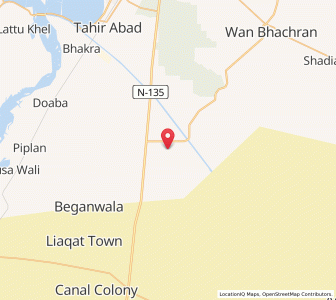 Map of Harnoli, Punjab