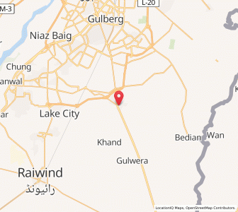 Map of Kahna Nau, Punjab