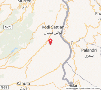 Map of Kamra, Punjab