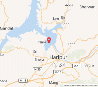 Map of Khalabat, Khyber Pakhtunkhwa