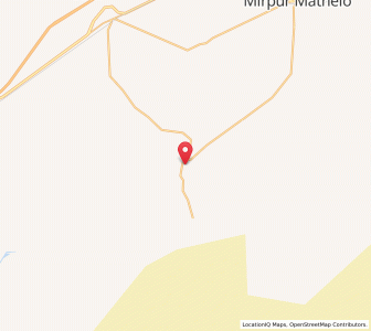 Map of Khanpur Mahar, Sindh