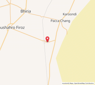 Map of Pad Idan, Sindh