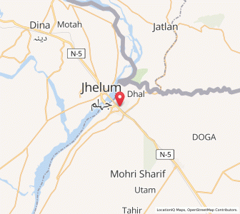 Map of Sarai Alamgir, Punjab