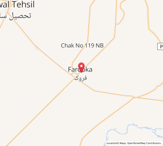 Map of Sillanwali, Punjab