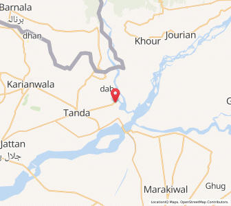 Map of Surkhpur, Punjab