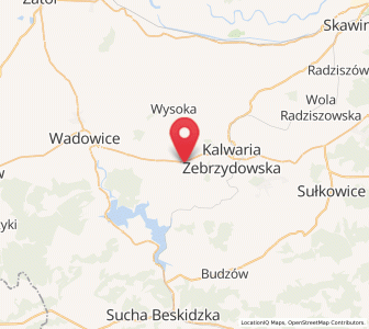 Map of Barwałd Górny, Lesser Poland