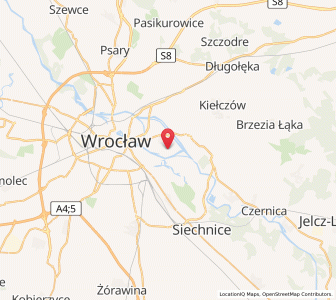 Map of Biskupin, Lower Silesia