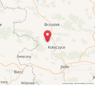 Map of Brzyska, Subcarpathia