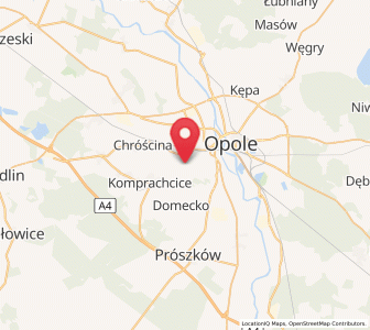 Map of Chmielowice, Opole Voivodeship