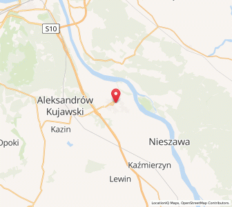 Map of Ciechocinek, Kujawsko-Pomorskie