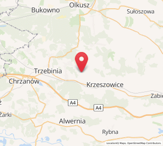 Map of Filipowice, Lesser Poland