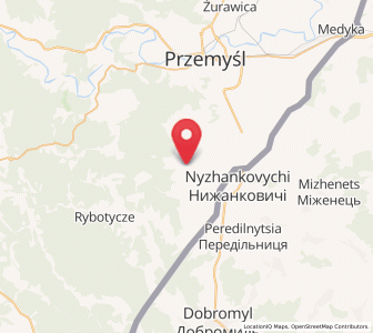 Map of Fredropol, Subcarpathia