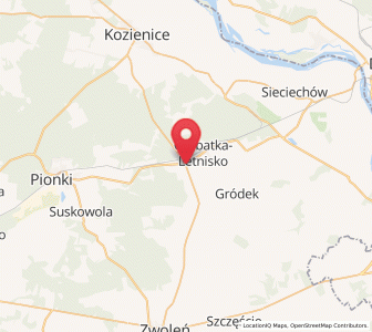 Map of Garbatka-Letnisko, Mazovia