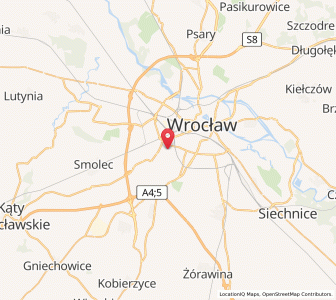 Map of Grabiszynek, Lower Silesia