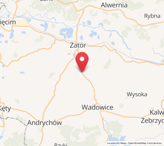 Map of Graboszyce, Lesser Poland