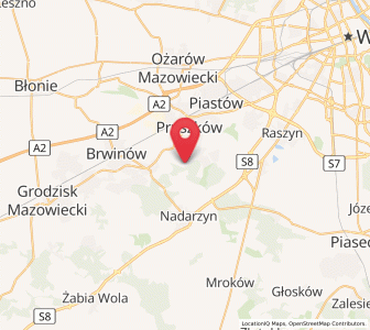 Map of Granica, Mazovia