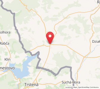 Map of Jabłonka, Lesser Poland