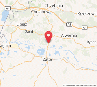 Map of Jankowice, Lesser Poland